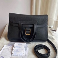 有購証🩷 愛馬仕Hermes Halzan31黑金 C刻，很新，有塵袋