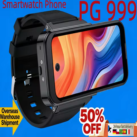 PG999 Smartwatch Phone Touch Screen GPS Screen Dual SIM Dual StandbGlobal Connect Octa-Core Powerhou