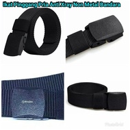 Men's Anti-Xray Belt, Non-Metal Belt, Safe in Airport