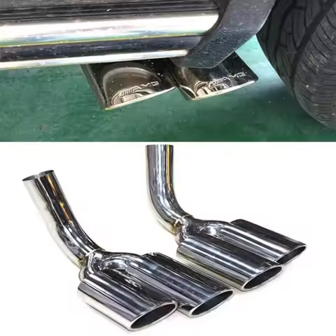 001W464 G500 G550 G63 G-Class 2016-2022 Four-Cylinder Car Exhaust Muffler Pipe Replacement Part Nozz