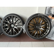 Rays Homura 2x9 custom bronze colour