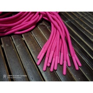 Pink metallic aglet premium Hoodie strap
