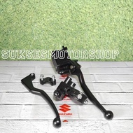 Paketan master rem assy rumah minyak rem atas + handle set kiri kanan + dudukan rumah handle kopling