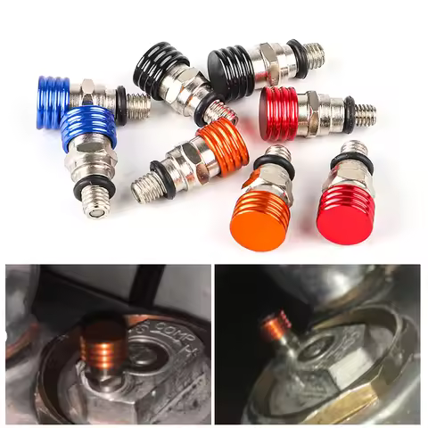 Motocross Motorcycle M5*0.8cm Fork Air Bleeder Valve For Honda CR250 CR500 CRF150R CRF250R CRF250X C