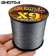 Braided Line Fishing Ghotda 9Strands 300m Braided PE Fishing Line Multifilament PE Smooth Strong Fis