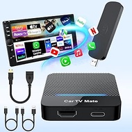 Car TV Mate Pro –Wireless CarPlay & HDMI Adapter for Fire T V Stick, iPhone, Android – Plug & Play 2