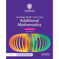 CAMBRIDGE IGCSE AND O LEVEL ADDITIONAL MATHEMATICS: COURSEBOOK