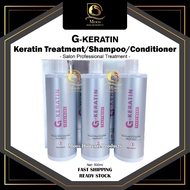 G-Keratin Treatment Shampoo / Treatment / Conditioner 500ml - No.1 / No.2 / No.3