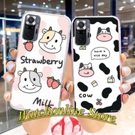 Milk Cow silicone case Realme C11/C12/C15/C20/C25/Q2 Q3/Q3 pro/GT Neo/Realme 8/8 pro/Realme Q/Realme