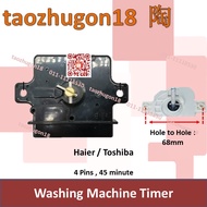 (4 Pin, 45 Minute) Haier Toshiba Semi Auto Washing Machine Mesin Basuh Timer