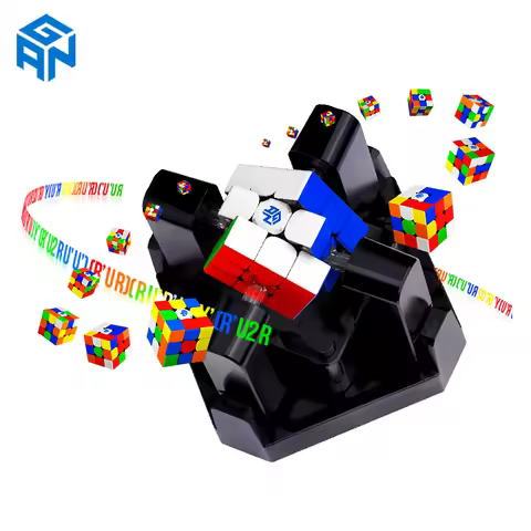 GAN Cube Robot Magic Puzzle 3x3x3 Recovery Helper Machine Bluetooth Connection To App For AI Cube 3X