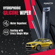 Kamatto Wiper BMW X2 F39 (2017-Present) Hydrophobic Silicone Water Repelling Coating