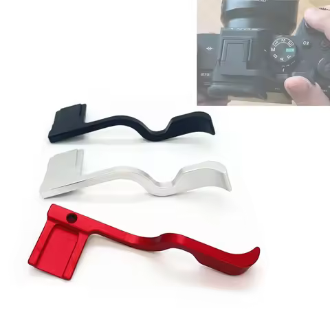 Metal Hot Shoe Thumb Up Grip Cover for Sony A7M4 A7 IV A7IV A7R IV A7RIV ILCE-7M4 ILCE-7RM4 A7R4A Ca