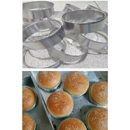 BurgerRing cake cutter, size 6 x 4 cm, stainless steel material