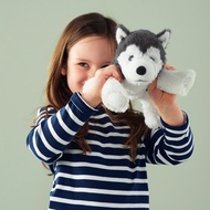 BEST CHOICE SWITZERLAND Doll, husky dog, husky siberian husky 26 CM