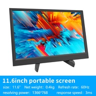 MUCAI 11.6 inch Portable Monitor 16:9 60Hz game screen 45% NTSC 250Cd/m² Laptop Mac Xbox PS4/5 Switc