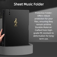 INKSCRIBE​ Music Score Binder, Spiral Waterproof Sheet Music Folder, Paper File Ring buckle Index Po