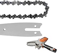 4 Inch Mini Chain Bar for Stihl GTA 26 Pruner Wood Saw, Chainsaw Chains Replace for Stihl 71 PM3 28E