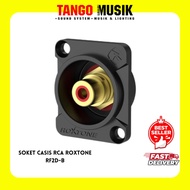 MERAH Roxtone RF2D-B RCA Chassis Socket Original High Quality Gold Plated RCA Chassis Socket Nakamic