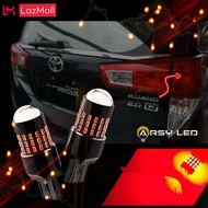 ARSYLED Lampu LED Rem Mobil Innova Reborn Anti Konslet Nyala Normal isi 2 buah Super Terang T20 54 M