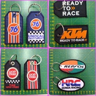 Keychain sulam hrc ktm, keychain strike, 76