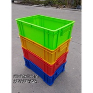 Thùng nhựa B4 Kích thước 510 x 340 x 170 mm đựng phụ kiện bu lông ốc vít đồ nghề trồng rau nuôi cá