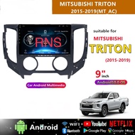 จอแอนดรอย ตรงรุ่น Mitsubishi Triton ปี2015-2019 (แอร์ธรรมดา)RAM4 Rom32