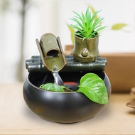 Money Flowing Water Flowing Water Money Set Simple Living Room Flowing Water Fountain Decoration Feng Shui Ball Waterscape Office Desktop Feng Shui Wheel Decoration Feng Shui Up Fountain Flowing Water Cra