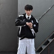 Jacket AB House Thick Embroidered Jacket Local Brand Unisex Men and Women - BrandAzura