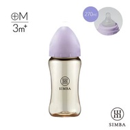 小獅王辛巴 - 蘊蜜鉑金PPSU(寬口)防脹氣奶瓶270ml(紫芙)