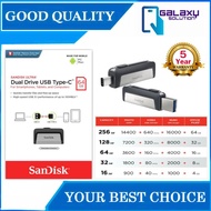 Sandisk 16GB/32GB/64GB/128GB Ultra Dual Drive Type-C OTG USB 3.1 Type C Pendrive SDDDC2-256G