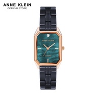 Anne Klein AK4034RGNV0000 Diamond Octagonal Case and Ceramic Bracelet Watch