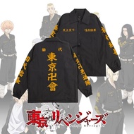 sale Jaket Coach Anime Cosplay Tokyo Revengers Tokyo Manji Black