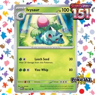 Ivysaur SV: 151 Uncommon 002/165 Pokejaz Pokémon TCG