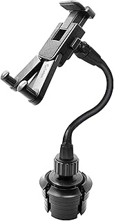 Cellet Universal 360 Adjustable Cup Holder Tablet Automobile Mount Cradle Compatible with Apple IPad