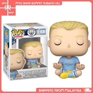 Boneka Funko Pop Erling Haaland 68 Manchester City Striker Footballer Collectibles Toys Action Figur