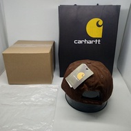 C-663 Snail Cap Fashion Car hartt Logo Leather Navy
