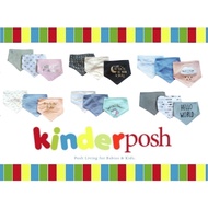 Baby Kiss Bandana Bibs - Pack of 3