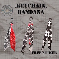 GANTUNGAN Capsmarketqyu - KEYCHAIN BANDANA SLAYER/ KEYCHAIN BANDANA UNISEX ACCESSORIES/ BAG HANGERKA