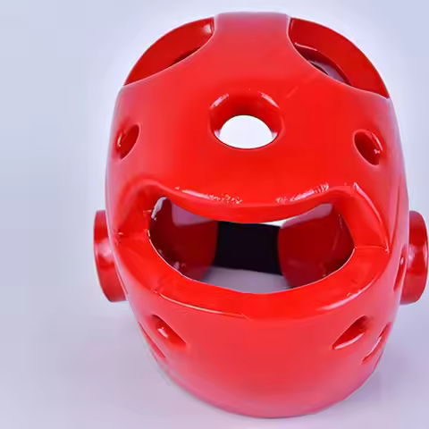 Head Protection Taekwondo Helmet Gear S/M/L Portable Muay Thai Helmet Seamless Protective Gear Kickb