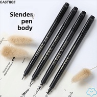 CACTUOE 4PCS Felt Tip Black Markers, Writing Office School Supplies Tombow Style Calligraphy Brush P