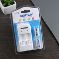 Beston Cr2/Rcr123A battery charging adapter 3.6V rechargeable lithium battery charger