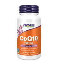 NOW Foods CoQ10 100mg 90 Vcaps.