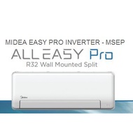 AIRCOND Midea wall mounted r32 ALL EASY PRO (1.0HP, 1.5HP, 2.0HP, 2.5HP)