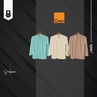 Oren Sport QD67 Quick Dry Polo Long Sleeve Polyester Microfiber Dri-Fit Eyelet Collared T-Shirt