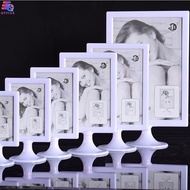 Plastic Photo Frame Stand A4/4x6/6x8 Inches Vertical For Table