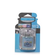YANKEE CANDLE CAR JAR (3PACK: BEACH WALK PINK SANDS SUN & SAND) - Xiexua55