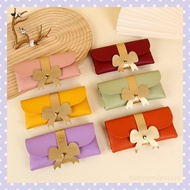 Bowknot Leather Gift Bag Goodies Bag Doorgift Bag Wedding Beg Kahwin Sampul Raya Gift Bag Kotak Telu