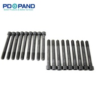 4D56 4D56T Engine Cylinder Head Bolts Set For Mitsubishi Pajero Montero Shogun Galant L300 L400 2.5D/TD