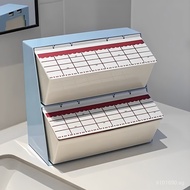 100Organizer Box with Lid Multi-Functional Dustproof New Home Delivery Storage Box Shelf[Grid Deskto